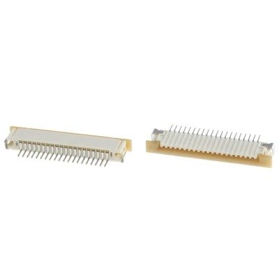 Molex 1 mm Pitch 20 Way Right Angle Female FPC Connector, Solder, Easy-On ZIF Series 52271-2069