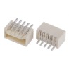 Molex Pico-SPOX Series Right Angle Surface PCB Header, 5 Contacts, 1.5 mm Pitch, 1 Row, Shrouded 87438-0543