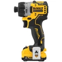 DeWALT 12V XR Brushless Sub-Compact Cordless Screwdriver 8 Nm, 1050 RPM, 2Ah Batteries DCF601D2-GB