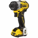 DeWALT 12V XR Brushless Sub-Compact Cordless Screwdriver 8 Nm, 1050 RPM, 2Ah Batteries DCF601D2-GB