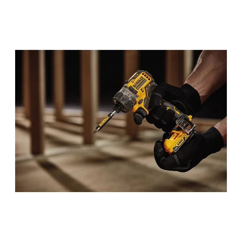 DeWALT 12V XR Brushless Sub-Compact Cordless Screwdriver 8 Nm, 1050 RPM, 2Ah Batteries DCF601D2-GB