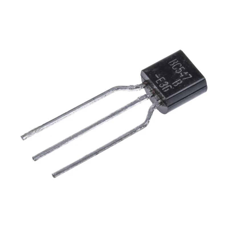 onsemi Transistor, 100 mA NPN, 45 V, 3-Pin TO-92 BC547BTA