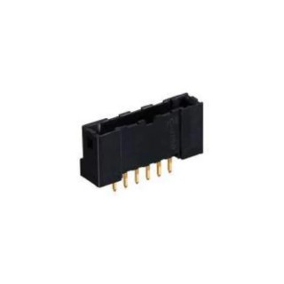 Hirose DF51 Series Straight Through Hole PCB Header, 4 Contacts, 2 mm Pitch, 1 Row, Shrouded 
