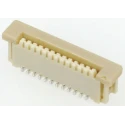 Molex 1 mm Pitch 22 Way Straight Female FPC Connector, Solder, Surface Mount, 1A Current, 125V AC Voltage 52610-2272
