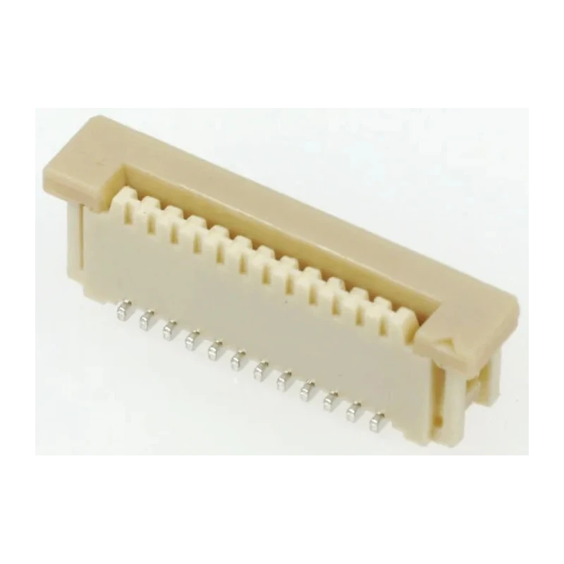 Molex 1 mm Pitch 22 Way Straight Female FPC Connector, Solder, Surface Mount, 1A Current, 125V AC Voltage 52610-2272