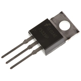 onsemi UltraFET Type N-Channel MOSFET, 75 A, 55 V Enhancement, 3-Pin TO-220 HUF75339P3