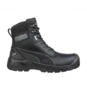 Puma Safety Conquest Black Fiberglas Toe Capped Men's Safety Boots EN ISO 20345 S3 WR HRO SRC 630730