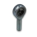 Fluro M18 x 1.5 Male Galvanised Steel Rod End Metric, 18mm Bore GALSW18