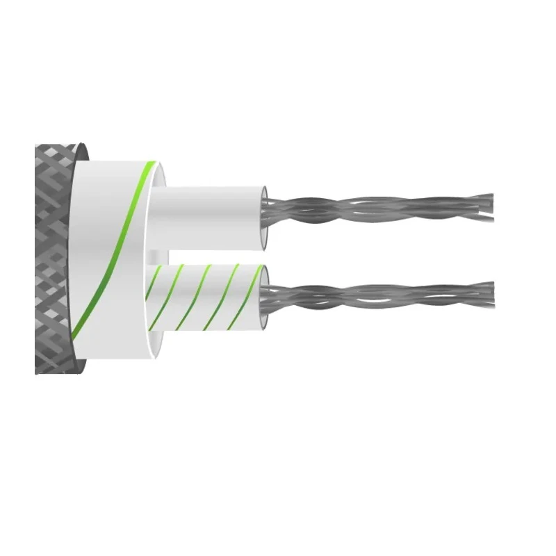 RS PRO Type K Thermocouple Cable/Wire, Screened, Fibreglass Insulation, 5 m Length, 350 °C Max Operating 185-3012