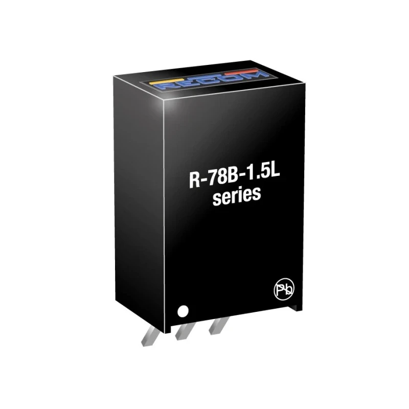 Recom Switching Regulator Through Hole Mount 5V DC Output Voltage 1.5A Output Current 7.5W Power R-78B5.0-1.5L