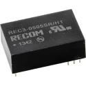 Recom DC/DC Converter 5V dc Output 600mA, 5V dc Input, 4.5V Minimum Input, 3W Power, Through Hole, PDIP Package REC3