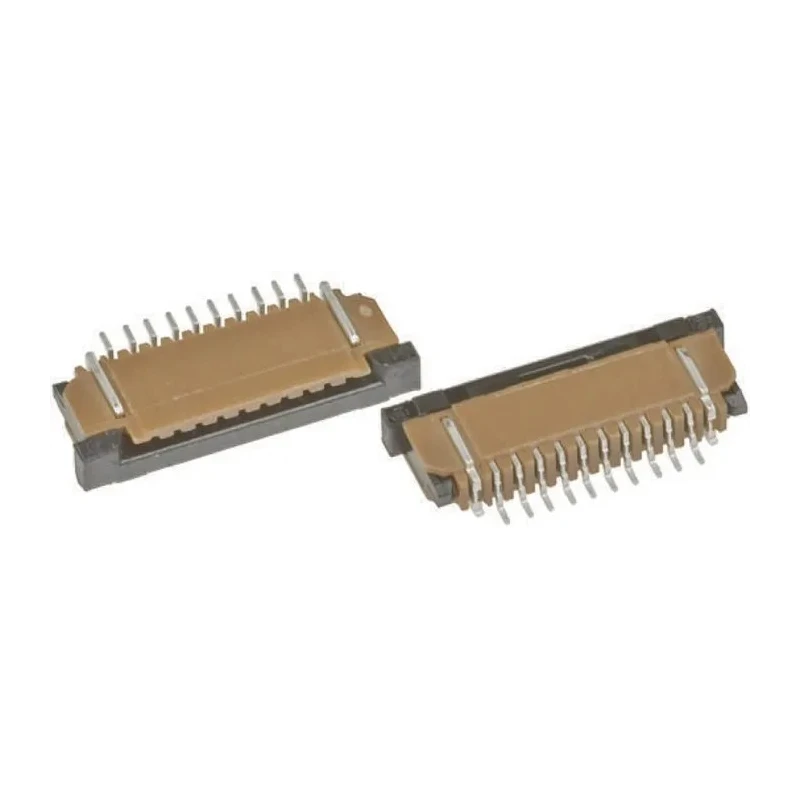 Amphenol Communications Solutions 1 mm Pitch 20 Way Right Angle Female FPC Connector, Solder SFW20R-1STE9LF