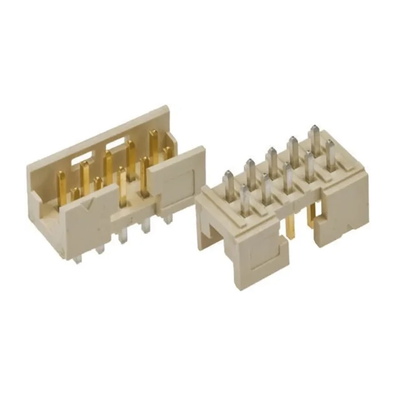 Amphenol ICC Minitek Series Straight Through Hole PCB Header, 6 Contact(s), 2 mm Pitch, 2 Row, Shrouded 98414-G06-06LF