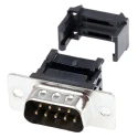 ASSMANN WSW 9-Way IDC Connector Male for Cable, 2 Row, 250V AC, 1A, Gold Tin Nickel Plating A-DSF 09LPIII/Z