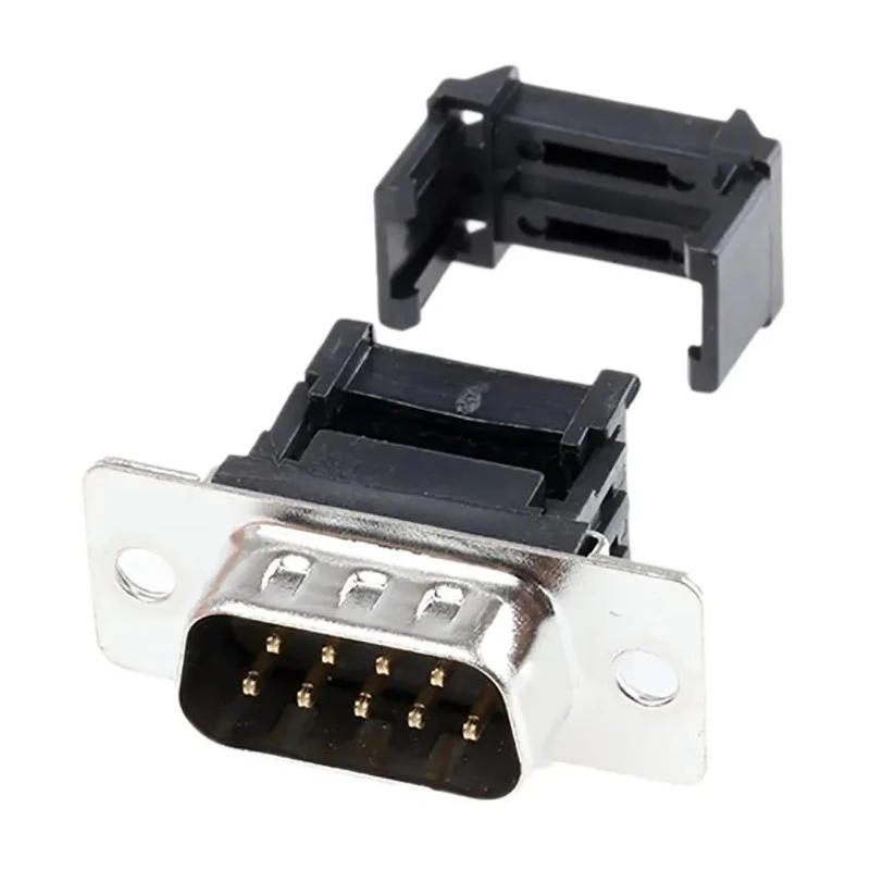 ASSMANN WSW 9-Way IDC Connector Male for Cable, 2 Row, 250V AC, 1A, Gold Tin Nickel Plating A-DSF 09LPIII/Z