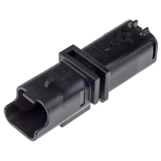 Delphi 211PL Male Connector Housing 3.33 mm Pitch 2 Way 1 Row Straight 211PL022S0049