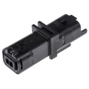 Delphi 211PL Male Connector Housing 3.33 mm Pitch 2 Way 1 Row Straight 211PL022S0049