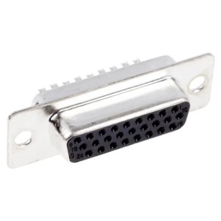 ASSMANN WSW 26 Way Straight Panel Mount D-Sub Connector A-HDF 26 LL/Z