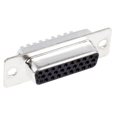 ASSMANN WSW 26 Way Straight Panel Mount D-Sub Connector A-HDF 26 LL/Z