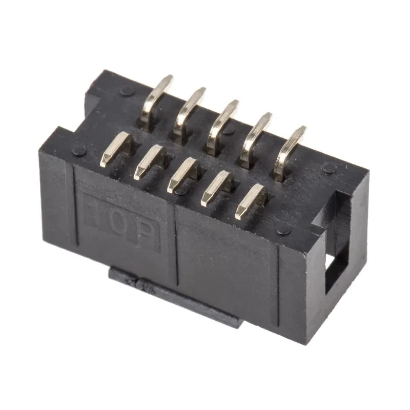 ASSMANN WSW AWHW Series Straight Surface PCB Header, 10 Contacts, 2.54 mm Pitch, 2 Row, Shrouded AWHW 10G-SMD