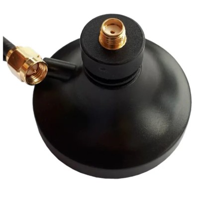 Siretta Telemetry Antenna with SMA Connector, ISM Band Magnetic Mount DELTA/MAGMOUNT/SMAF/SMAM/2M/19