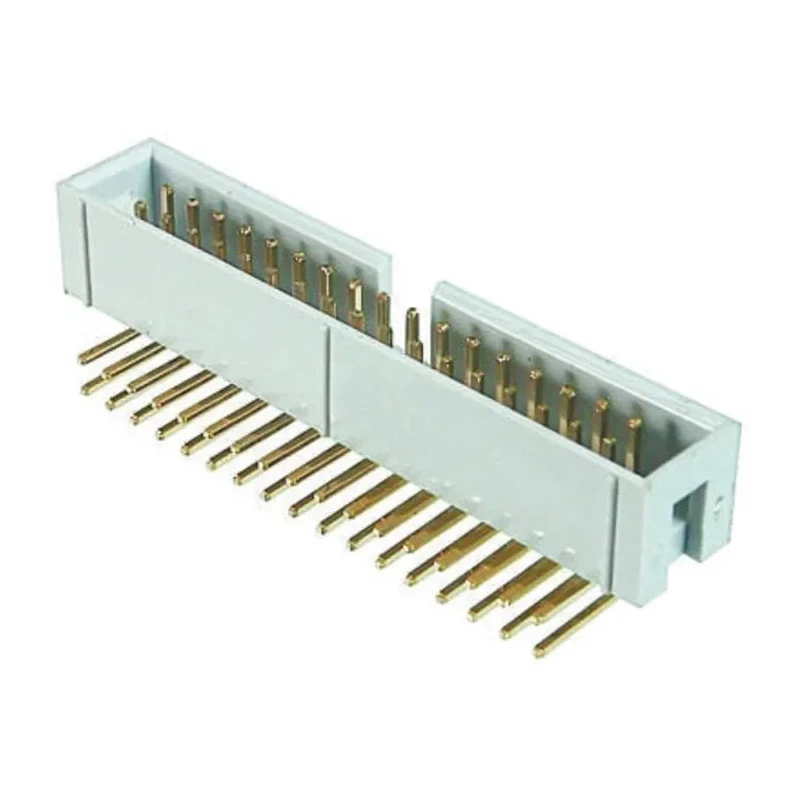 ASSMANN WSW AWHW Series Right Angle Through Hole PCB Header, 20 Contact(s), 2.54 mm Pitch, 2 Row, Shrouded AWHW 20A-0202-T