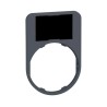 Schneider Electric Legend Holder Accessory for XB4 and XB5 Pushbuttons ZBYF6101