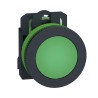 Schneider Electric Flush Green LED Pilot Light 21.6-30 V AC/DC, 30 mm Cutout, IP66/IP67/IP69 Protection XB5FVB3