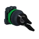 Schneider Electric Key Switch IP69K IP66 IP69 IP67, SPST 2-Way Ronis 455-Key XB5FG41