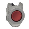 Schneider Electric Flush Red LED Pilot Light Harmony XB4, 30 mm Cutout, 21.6-30 V AC/DC, IP69 XB4FVB4