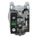 Schneider Electric IP67, IP69, IP66, IP69K Key Switch, SPST 2-Way, Screw Terminal, Round Bezel XB4FG21
