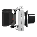 Schneider Electric Selector Switch SPDT 2 Positions 30 mm Cutout Diameter IP67/IP69 Harmony XB4 XB4FD25