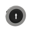 Schneider Electric Harmony XB4 Series Black Metal Momentary Round Push Button Head 30 mm Cutout ZB4FA335