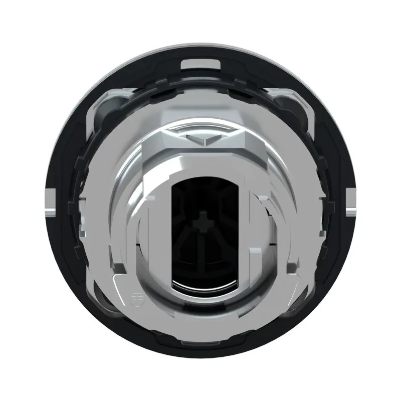 Schneider Electric Harmony XB4 Series Black Metal Momentary Round Push Button Head 30 mm Cutout ZB4FA335