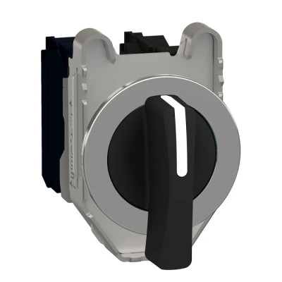 Schneider Electric Spring Return Selector Switch DPST 3 Positions 30 mm Cutout Diameter XB4FJ53
