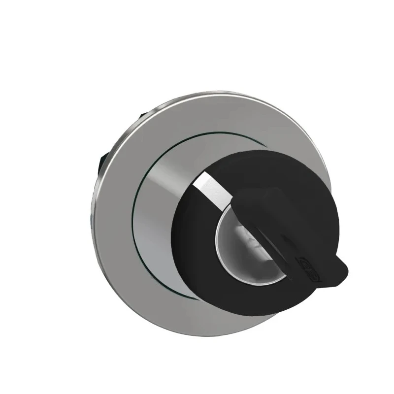 Schneider Electric Harmony 2-position Key Switch Head, Spring Return, 30 mm Cutout ZB4FG6