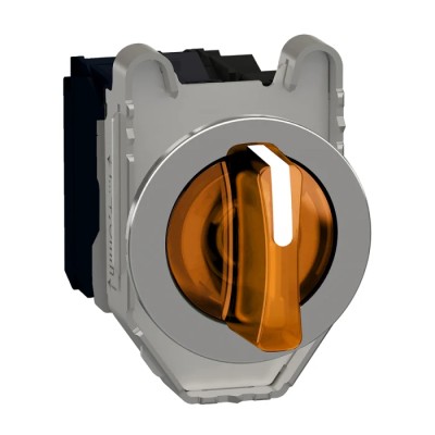 Schneider Electric Selector Switch Illuminated SPDT 3 Positions 30 mm Cutout Diameter XB4FK135B5