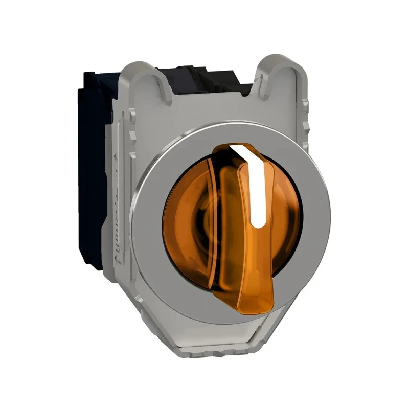 Schneider Electric Selector Switch Illuminated SPDT 3 Positions 30 mm Cutout Diameter XB4FK135B5