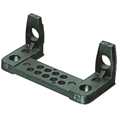 ASSMANN WSW D-Sub Connector Accessory Black Fibreglass Reinforced Polybutylene Terephthalate Bracket for 15 Way D-Sub ABW 15