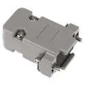 ASSMANN WSW AGP Series Polycarbonate Straight D-Sub Backshell 9 Contacts Strain Relief AGP 09 G-NEW/GR
