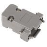 ASSMANN WSW AGP Series Polycarbonate Straight D-Sub Backshell 9 Contacts Strain Relief AGP 09 G-NEW/GR