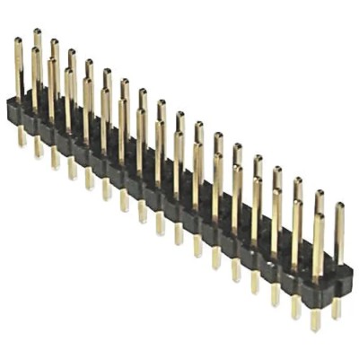 ASSMANN WSW AWL254 Series Straight Through Hole Pin Header 72 Contacts 2.54 mm Pitch 2 Row Unshrouded AWL254