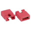 ASSMANN WSW Jumper Straight Female Red Open Top 2 Way 1 Row 2.54 mm Pitch AKSPT/G RED