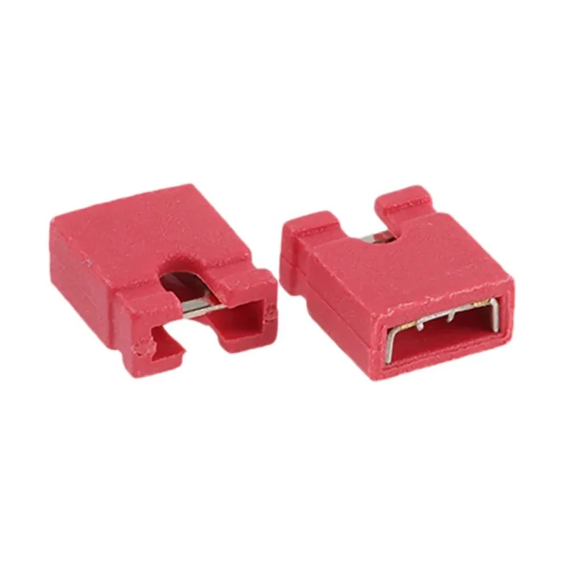ASSMANN WSW Jumper Straight Female Red Open Top 2 Way 1 Row 2.54 mm Pitch AKSPT/G RED