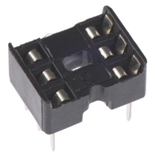 ASSMANN WSW 2.54 mm Pitch Vertical 6 Way Through Hole Stamped Pin Open Frame DIL Socket 1A A 06-LC-TT