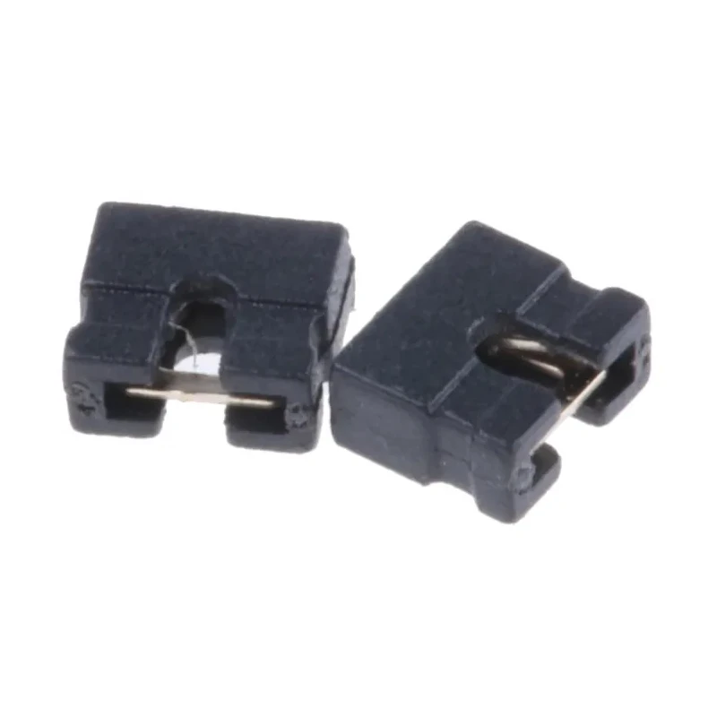 ASSMANN WSW Jumper Straight Female Black Open Top 2 Way 1 Row 2 mm Pitch AKSO-200/G