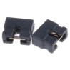 ASSMANN WSW Jumper Straight Female Black Open Top 2 Way 1 Row 2 mm Pitch AKSO-200/G