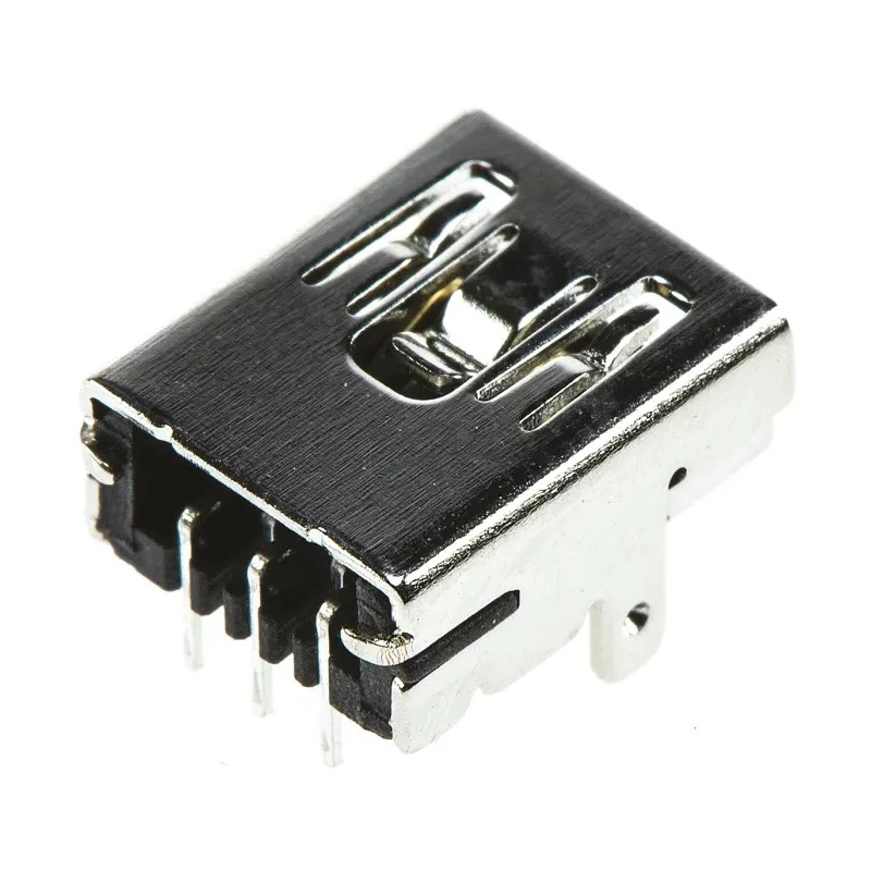 ASSMANN WSW Right Angle USB Type B Through Hole Female Connector USB 2.0 1A 30V A-USB B-M5-C