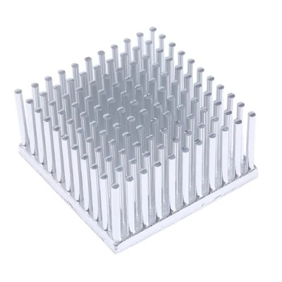 Fischer Elektronik Universal Square Aluminium Heatsink Black Anodised 40 mm x 40 mm x 20 mm ICK S 40x40x20