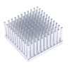 Fischer Elektronik Universal Square Aluminium Heatsink Black Anodised 40 mm x 40 mm x 20 mm ICK S 40x40x20